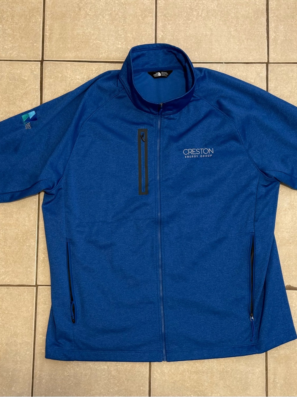 The North Face  Canyon Flats Jacket Fleece Full Zip Mens  XXLarge Blue
